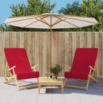 Rannar&auml;tikud 2 tk, burgundia, 60 x 135 cm, kangas, 400 gsm