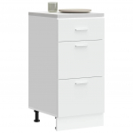 ALUMINE KAPP &ldquo;LYON&rdquo; VALGE 40X46X81,5 CM ENGINEERED WOOD