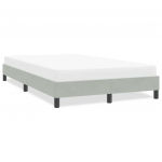 Voodiraam ilma Madratsita Helehall 120x210 cm samet