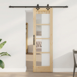 Liuguks pruun 61 x 198.5 cm puit ja metall