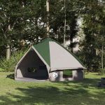 Teepee Telk 8-Inimesele Roheline ja Valge 490 x 410 x 210 cm