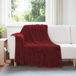 Pleedi pleed bordeaux punane 150 x 200 cm fliis