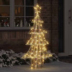 J&otilde;ulupuu koos 160 led-iga soe valge 150 cm pet