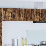 K&ouml;&ouml;gikapp 2 tk suitsetatud tamm 40 x 31 x 40 cm tehispuit