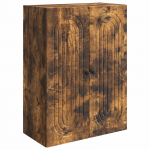 Seinale kinnitatav kapp Suitsutatud tamm 66 x 34,5 x 90 cm