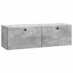 Rippuv TV kapp Betoonhall 98 x 31 x 30 cm Tehispuit
