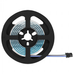 Led ribad 2 tk must ja l&auml;bipaistev 1200 mm vask ja plastik