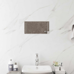 LED vannitoa peegel L&auml;bipaistev 40 x 20 cm karastatud klaas