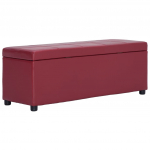 Panipaigaga pink 116 cm, veinipunane, kunstnahk