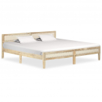 Voodiraam tugevast mangopuidust, 200 cm