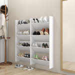 Seina kingakapid 4 tk, valge, 60 x 18 x 60 cm, puitlaastplaat