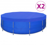 Basseinikatted, 2 tk, pe, &uuml;marad 540 cm 90 g/m&sup2;