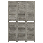3 paneeliga sirm, hall, 106,5 x 166 cm, toekas puit