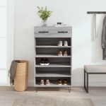 Jalatsikapp, hall sonoma tamm, 60 x 35 x 105 cm, tehispuit
