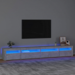 Telerialus LED-tuledega, betoonhall, 270x35x40 cm