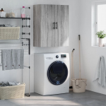 Seinakapp, hall sonoma tamm, 69,5 x 34 x 90 cm