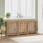 RADIAATORI KATE, SONOMA TAMM, 205X21,5X83,5 CM, TEHISPUIT