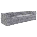 Padi 3 tk helehall 70 x 70 x 54 cm pol&uuml;ester