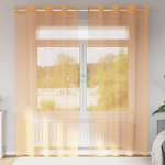 VOILE KARDINAD R&Otilde;NGASTIHENDIGA 2 TK ORANŽ 140X225 CM