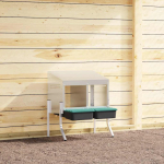 Kanade pesakast 2 sektsiooniga jalgadega, tsingitud terasest