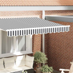 Varikatte serv Anthracite ja valge 230 x 20 cm L&otilde;uend