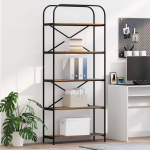 Raamatukapp Vana puit 80 x 30 x 183 cm Tehispuit