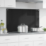 K&ouml;gi splashback must 100 x 60 cm karastatud klaas