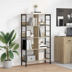 Raamatukapp Sonoma tamm 82 x 32 x 144,5 cm Tehispuit