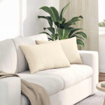 Diivanipadjad 2 tk cream 60 x 40 cm korter kangas