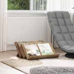 Ajakirja riiul riiuliga k&auml;sit&ouml;&ouml;puu 65 x 53 x 28,5 cm tehispuit