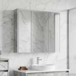 Vannitoa peeglikapp Betoonhall 73.5 x 15.5 x 70 cm Tehispuit