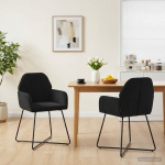 S&ouml;&ouml;gitoa Toolid 2 pcs Samet Must 55 x 50 x 84 cm