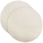 Diivanipadi 2 tk HEERLEN kreemjas &oslash; 60 cm boucl&eacute;