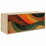 Seinale paigaldatav TV kapp BONN 102 x 33 x 40 cm Sonoma tamm