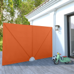 Kokkupandav terrassi k&uuml;lgmarkiis terrakota 300 x 200 cm