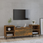 Telerikapp, suitsutatud tamm, 160x35x55 cm, tehispuit
