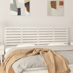 Seinale kinnitatav voodipeats, valge, 166x3x63 cm, m&auml;nnipuit