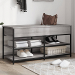 Jalatsipink, hall sonoma tamm, 100 x 42,5 x 50 cm, tehispuit