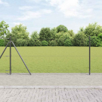 Aed koos postidega hall 0.8 x 25 m pvc kaetud teras