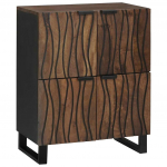 Meedia ladustamise kapid ja riiulid pruun 60 x 33.5 x 75 cm