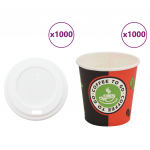 KAANEGA PABERIST KOHVITASSID 1000 TK 4 UNTSI 120 ML