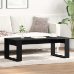 Kohvilaud must tamm 102 x 50 x 35 cm tehispuit