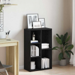 Raamaturiiul must tamm 50 x 25 x 80 cm t&ouml;&ouml;deldud puit