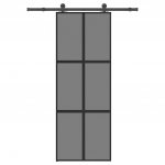 L&uuml;kanduks koos riistvara komplektiga 76x205 cm karastatud klaas