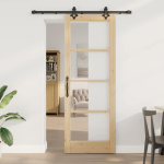 Liuguks pruun 78 x 211 cm puit ja metall