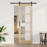 Liuguks pruun 78 x 232 cm puit ja metall
