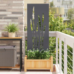 Aia privaatsuse kate antratsiit 50 x 140 cm k&uuml;lmpruun teras