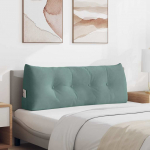 Seljatugi padi mere roheline 120 x 24 x 50 cm samet