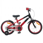 Laste Bike 16 Tolli 4&ndash;6 aastastele Punane must
