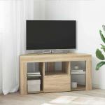 Nurgas LED TV kapp Sonoma tamm 100 x 40 x 50 cm Tehispuit